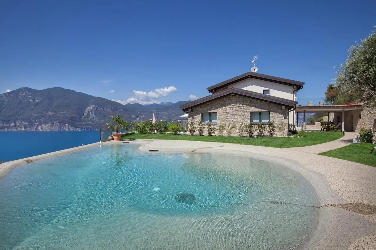 Villa Divina22- Apt Icona Con Piscina E Vista Lago Castelletto Di Brenzone